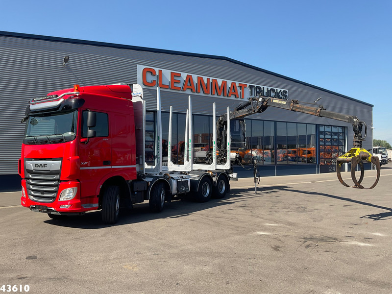 DAF FAD XF 530 8x4 Holzkran - Kranbil: bild 1 DAF FAD XF 530 8x4 Holzkran - Kranbil: bild 1