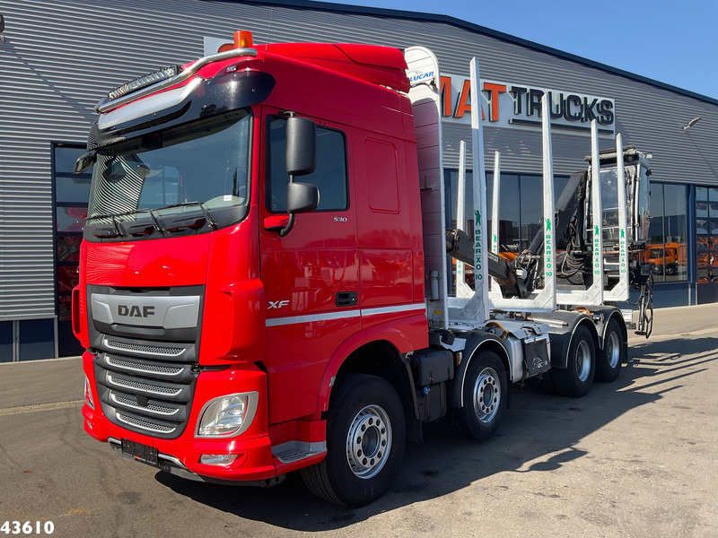 DAF FAD XF 530 8x4 Holzkran - Kranbil: bild 3 DAF FAD XF 530 8x4 Holzkran - Kranbil: bild 3
