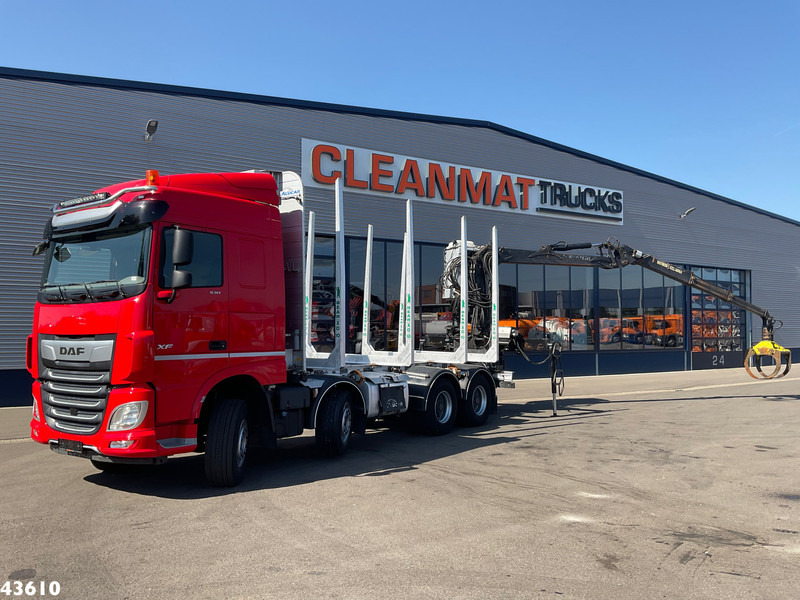 DAF FAD XF 530 8x4 Holzkran - Kranbil: bild 2 DAF FAD XF 530 8x4 Holzkran - Kranbil: bild 2