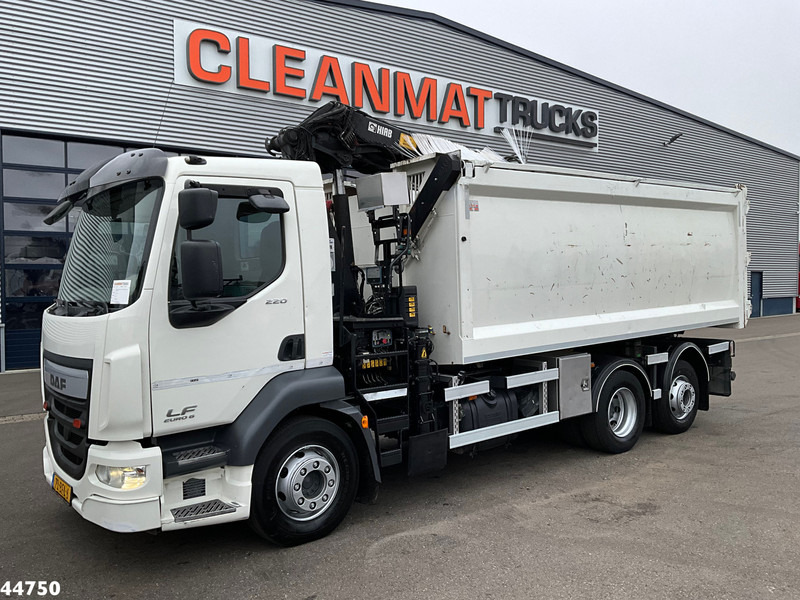 DAF FAN LF 220 Euro 6 Hiab 11 Tonmeter laadkraan Just 166.649 Km! - Tippbil lastbil, Kranbil: bild 2 DAF FAN LF 220 Euro 6 Hiab 11 Tonmeter laadkraan Just 166.649 Km! - Tippbil lastbil, Kranbil: bild 2