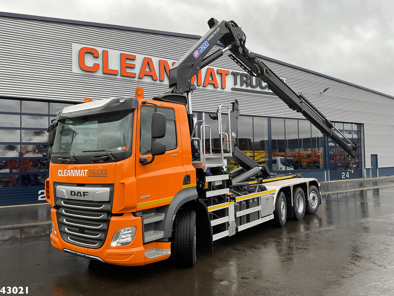 DAF FAQ CF 430 HMF 28 Tonmeter laadkraan - Lastväxlare lastbil, Kranbil: bild 1 DAF FAQ CF 430 HMF 28 Tonmeter laadkraan - Lastväxlare lastbil, Kranbil: bild 1