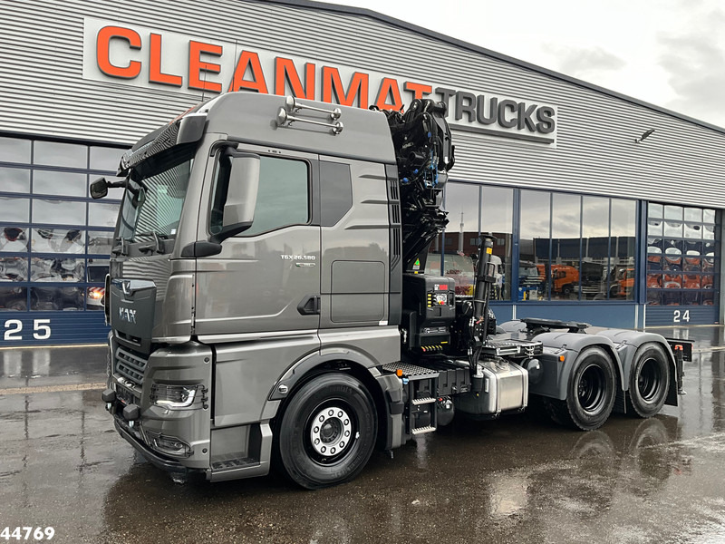 MAN TGX 26.580 6x4 Euro 6 Retarder Hiab 30 Tonmeter laadkraan + Fly-jib New and Unused! - Dragbil: bild 2 MAN TGX 26.580 6x4 Euro 6 Retarder Hiab 30 Tonmeter laadkraan + Fly-jib New and Unused! - Dragbil: bild 2