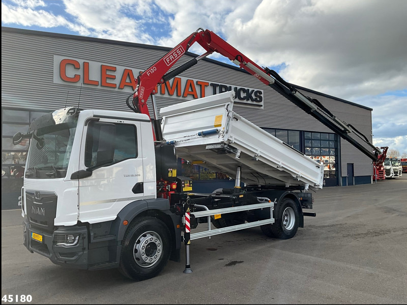 MAN TGM 18.320 Euro 6 Fassi 13 Tonmeter laadkraan NEW AND UNUSED! - Tippbil lastbil: bild 1 MAN TGM 18.320 Euro 6 Fassi 13 Tonmeter laadkraan NEW AND UNUSED! - Tippbil lastbil: bild 1