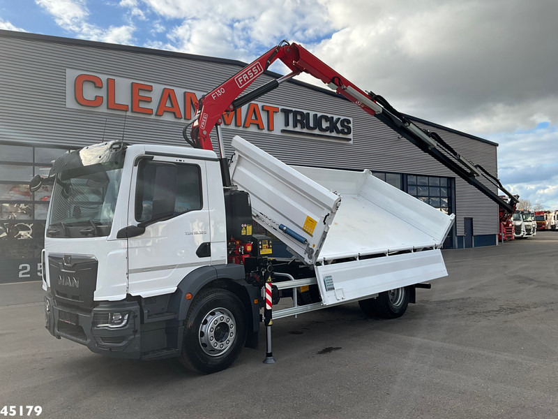 MAN TGM 18.320 Euro 6 Fassi 13 Tonmeter laadkraan NEW AND UNUSED! - Tippbil lastbil, Kranbil: bild 4 MAN TGM 18.320 Euro 6 Fassi 13 Tonmeter laadkraan NEW AND UNUSED! - Tippbil lastbil, Kranbil: bild 4