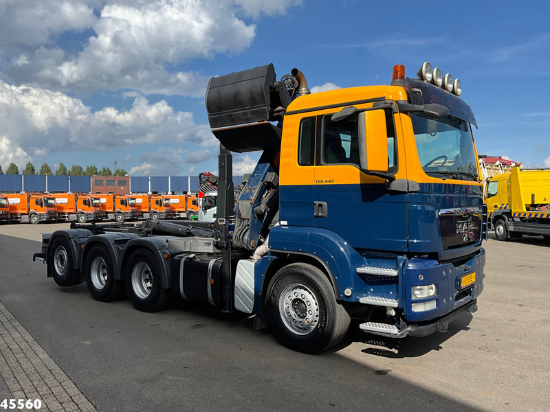 MAN TGS 35.440 8x4 HMF 16 Tonmeter Z-kraan - Lastväxlare lastbil, Kranbil: bild 5 MAN TGS 35.440 8x4 HMF 16 Tonmeter Z-kraan - Lastväxlare lastbil, Kranbil: bild 5