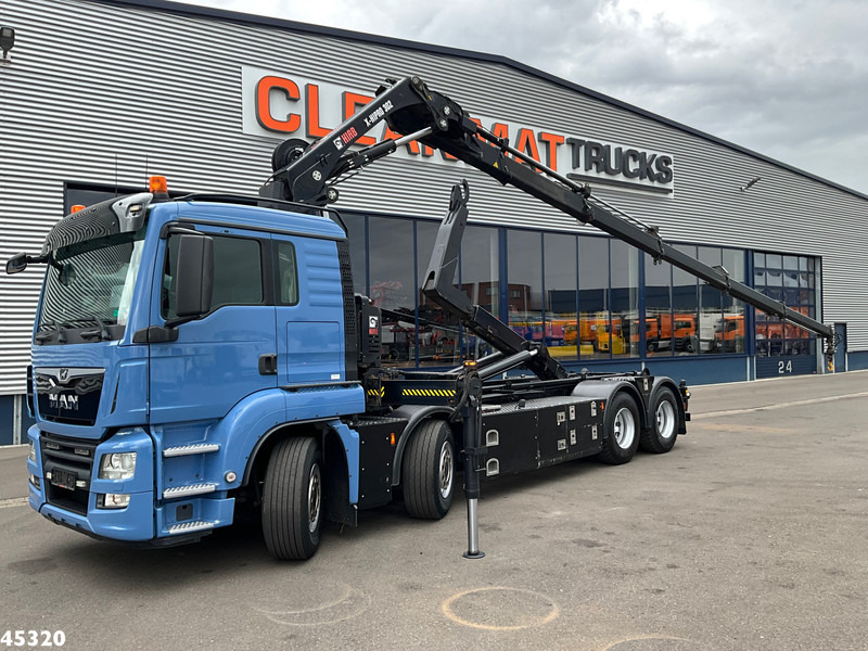MAN TGS 35.500 8x4 Euro 6 Hiab 30 Tonmeter laadkraan Just 164.946 km! - Lastväxlare lastbil, Kranbil: bild 1 MAN TGS 35.500 8x4 Euro 6 Hiab 30 Tonmeter laadkraan Just 164.946 km! - Lastväxlare lastbil, Kranbil: bild 1