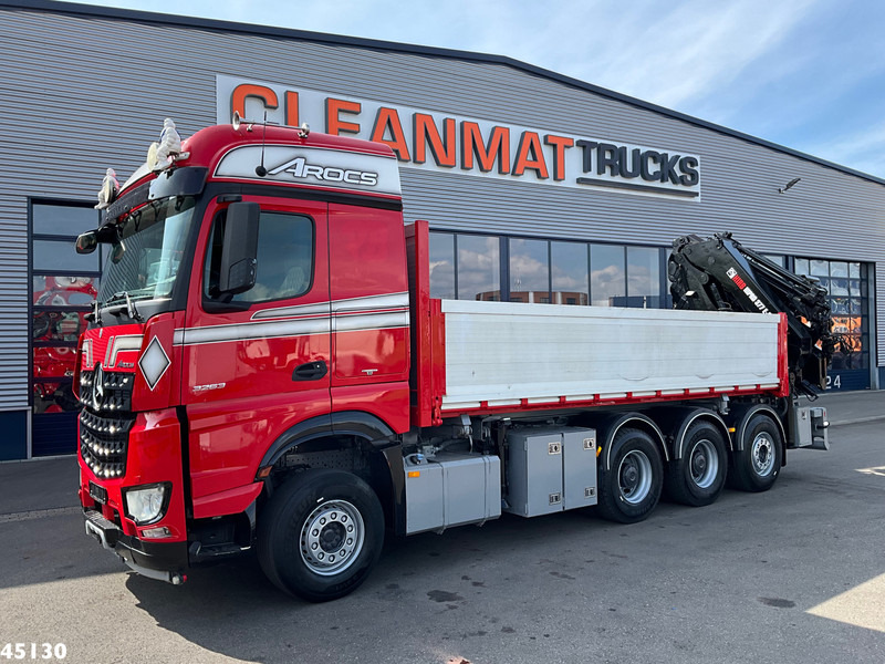 Mercedes-Benz Arocs 3263 8x4 Hiab 37 Tonmeter laadkraan + Fly-Jib - Tippbil lastbil, Kranbil: bild 4 Mercedes-Benz Arocs 3263 8x4 Hiab 37 Tonmeter laadkraan + Fly-Jib - Tippbil lastbil, Kranbil: bild 4