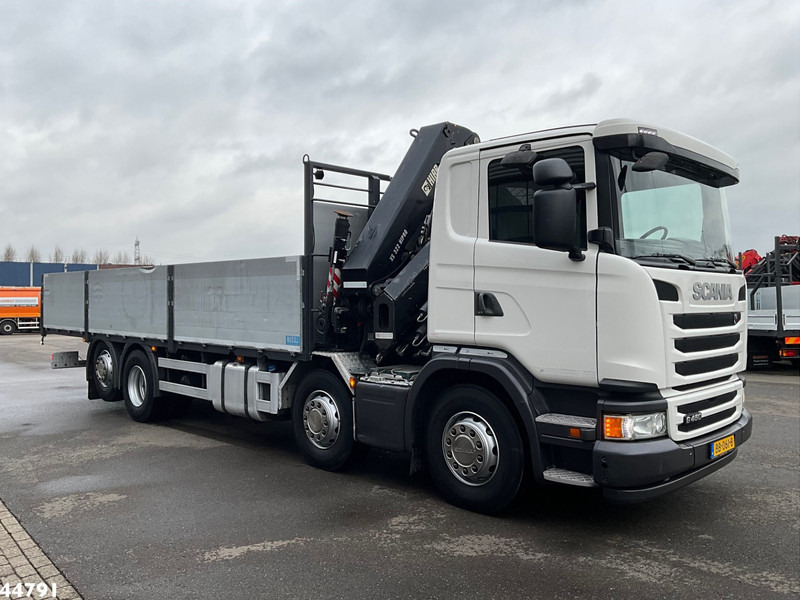 Scania G 450 8x2 Euro 6 Hiab 32 Tonmeter laadkraan Just 114.221 km! - Kranbil: bild 5 Scania G 450 8x2 Euro 6 Hiab 32 Tonmeter laadkraan Just 114.221 km! - Kranbil: bild 5