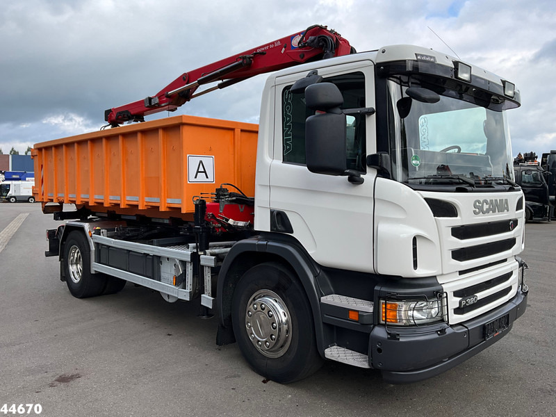 Scania P 320 HMF 12 Tonmeter Z-kraan + Kipper 11m³ - Tippbil lastbil, Kranbil: bild 4 Scania P 320 HMF 12 Tonmeter Z-kraan + Kipper 11m³ - Tippbil lastbil, Kranbil: bild 4