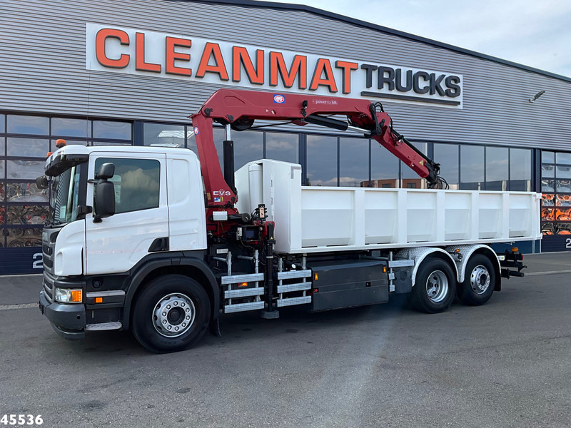 Scania P 340 Euro 6 CNG HMF 25 Tonmeter laadkraan Just 72.852 km! - Tippbil lastbil, Kranbil: bild 2 Scania P 340 Euro 6 CNG HMF 25 Tonmeter laadkraan Just 72.852 km! - Tippbil lastbil, Kranbil: bild 2