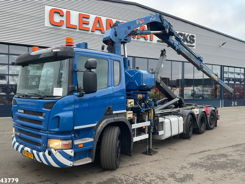 Scania P 360 8x2 Hiab 21 Tonmeter laadkraan - Lastväxlare lastbil, Kranbil: bild 1 Scania P 360 8x2 Hiab 21 Tonmeter laadkraan - Lastväxlare lastbil, Kranbil: bild 1