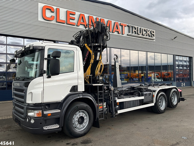 Scania P 380 Terex 14 Tonmeter laadkraan met Poliepgrijper! - Lastväxlare lastbil, Kranbil: bild 2 Scania P 380 Terex 14 Tonmeter laadkraan met Poliepgrijper! - Lastväxlare lastbil, Kranbil: bild 2
