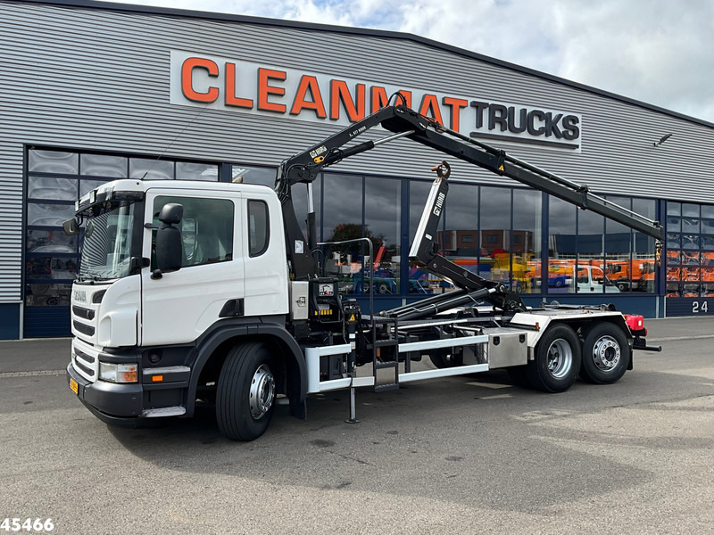Scania P 400 Retarder Hiab 8 Tonmeter laadkraan - Lastväxlare lastbil, Kranbil: bild 1 Scania P 400 Retarder Hiab 8 Tonmeter laadkraan - Lastväxlare lastbil, Kranbil: bild 1