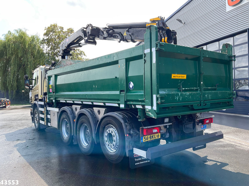 Scania P 410 8x4 Euro 6 HMF 18 Tonmeter laadkraan - Tippbil lastbil, Kranbil: bild 2 Scania P 410 8x4 Euro 6 HMF 18 Tonmeter laadkraan - Tippbil lastbil, Kranbil: bild 2