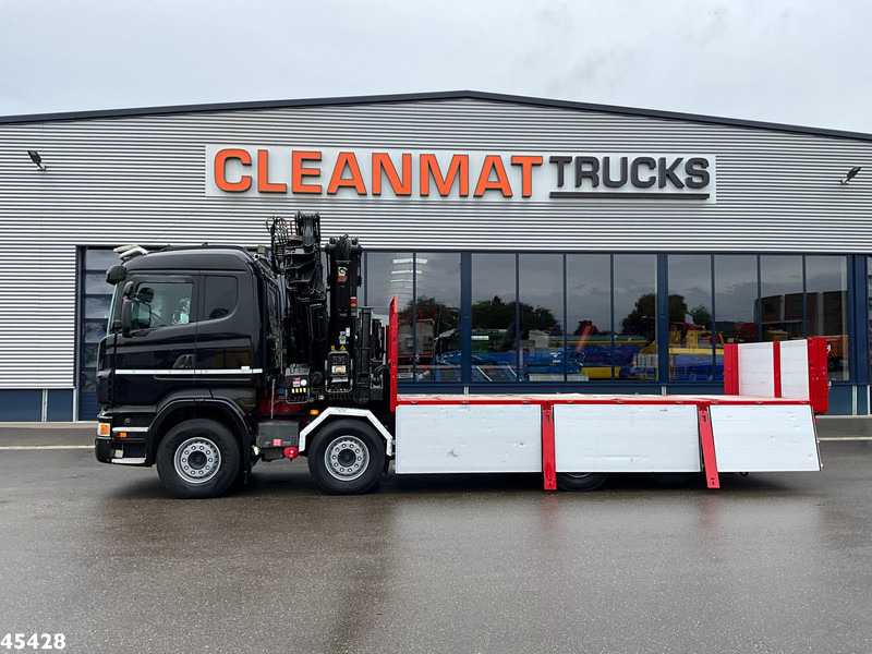 Scania R 480 8x2 Retarder Hiab 47 Tonmeter laadkraan + Fly-Jib! Just 242.931 km! - Kranbil: bild 4 Scania R 480 8x2 Retarder Hiab 47 Tonmeter laadkraan + Fly-Jib! Just 242.931 km! - Kranbil: bild 4