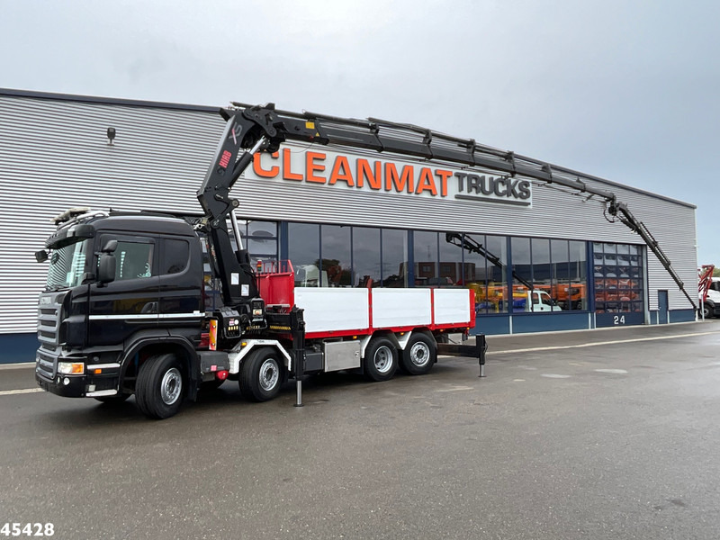 Scania R 480 8x2 Retarder Hiab 47 Tonmeter laadkraan + Fly-Jib! Just 242.931 km! - Kranbil: bild 1 Scania R 480 8x2 Retarder Hiab 47 Tonmeter laadkraan + Fly-Jib! Just 242.931 km! - Kranbil: bild 1