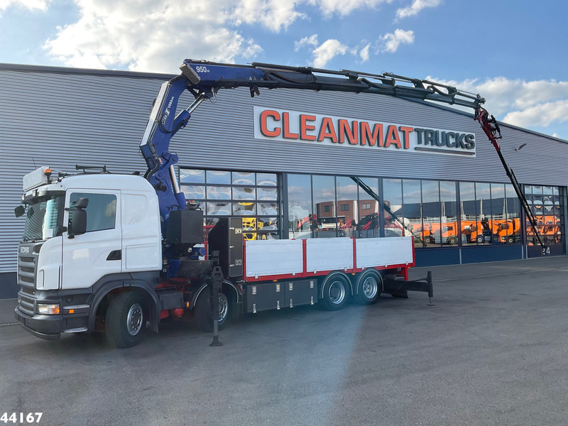 Scania R 480 Amco Veba 95 Tonmeter laadkraan + Fly-Jib - Kranbil: bild 1 Scania R 480 Amco Veba 95 Tonmeter laadkraan + Fly-Jib - Kranbil: bild 1