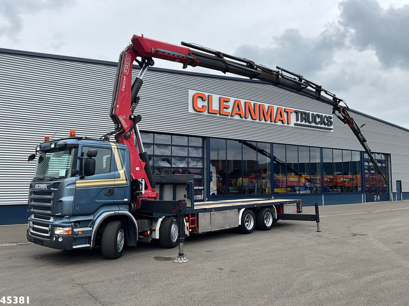Scania R 560 V8 Fassi 80 Tonmeter laadkraan + Fly-Jib - Kranbil: bild 1 Scania R 560 V8 Fassi 80 Tonmeter laadkraan + Fly-Jib - Kranbil: bild 1