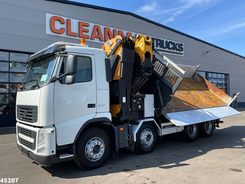 Volvo FH 500 8x4 Effer 65 Tonmeter laadkraan + Fly-Jib - Tippbil lastbil, Kranbil: bild 3 Volvo FH 500 8x4 Effer 65 Tonmeter laadkraan + Fly-Jib - Tippbil lastbil, Kranbil: bild 3