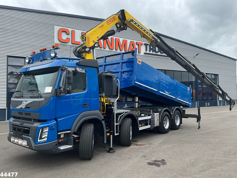 Volvo FMX 540 8x4 Euro 6 Fassi 36 Tonmeter laadkraan - Tippbil lastbil, Kranbil: bild 1 Volvo FMX 540 8x4 Euro 6 Fassi 36 Tonmeter laadkraan - Tippbil lastbil, Kranbil: bild 1