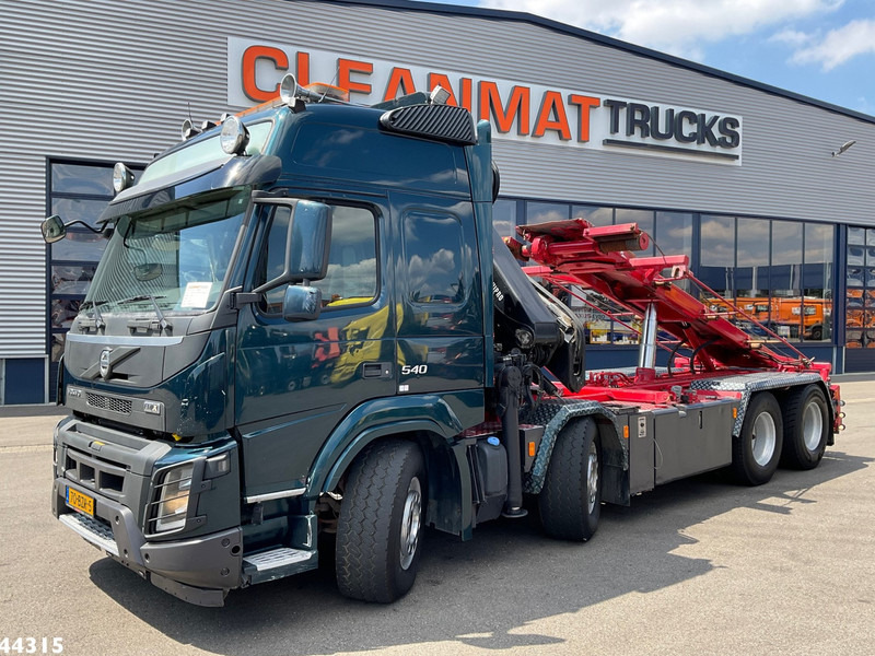 Volvo FMX 540 8x4 Euro 6 Hiab 28 Tonmeter laadkraan - Lastbil med kabelsystem, Kranbil: bild 2 Volvo FMX 540 8x4 Euro 6 Hiab 28 Tonmeter laadkraan - Lastbil med kabelsystem, Kranbil: bild 2