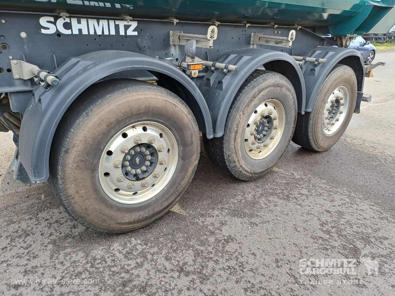 SCHMITZ Auflieger Kipper Stahlrundmulde 24m³ - Tippbil semitrailer: bild 3 SCHMITZ Auflieger Kipper Stahlrundmulde 24m³ - Tippbil semitrailer: bild 3