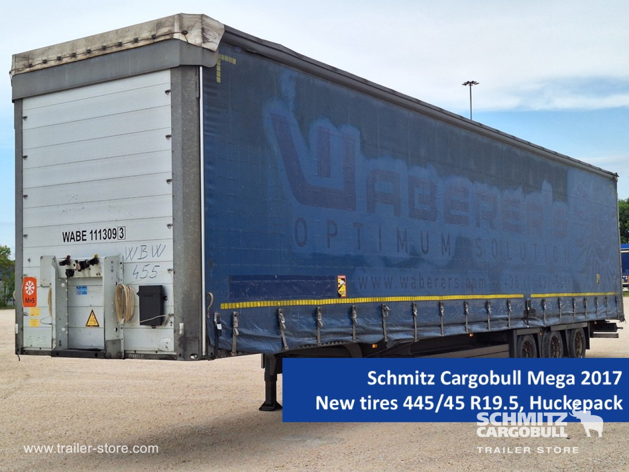 SCHMITZ Curtainsider Mega - Kapelltrailer: bild 1 SCHMITZ Curtainsider Mega - Kapelltrailer: bild 1