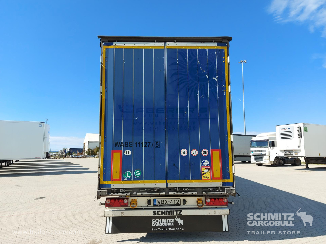 SCHMITZ Curtainsider Mega - Kapelltrailer: bild 2 SCHMITZ Curtainsider Mega - Kapelltrailer: bild 2