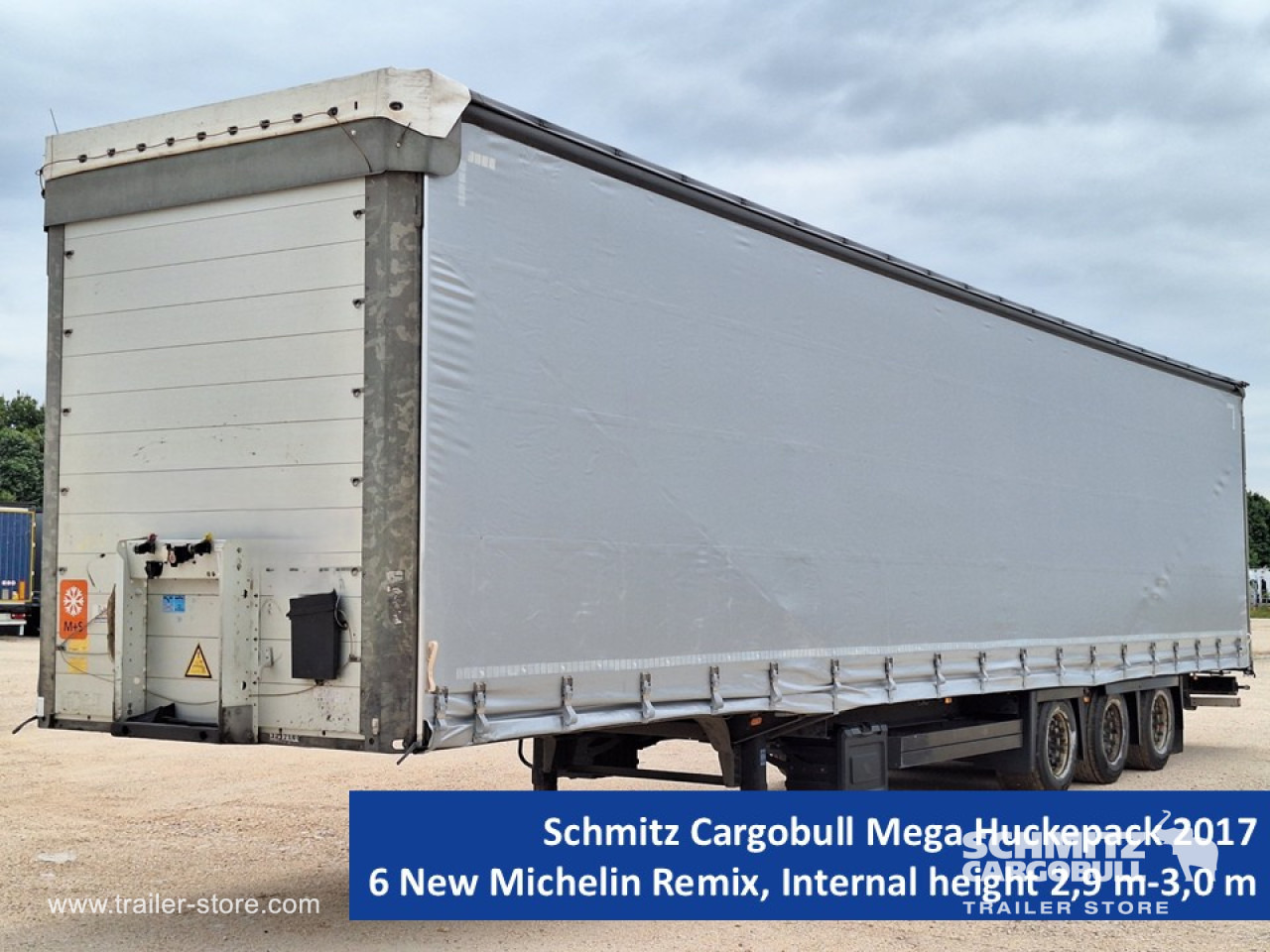 SCHMITZ Curtainsider Mega - Kapelltrailer: bild 1 SCHMITZ Curtainsider Mega - Kapelltrailer: bild 1