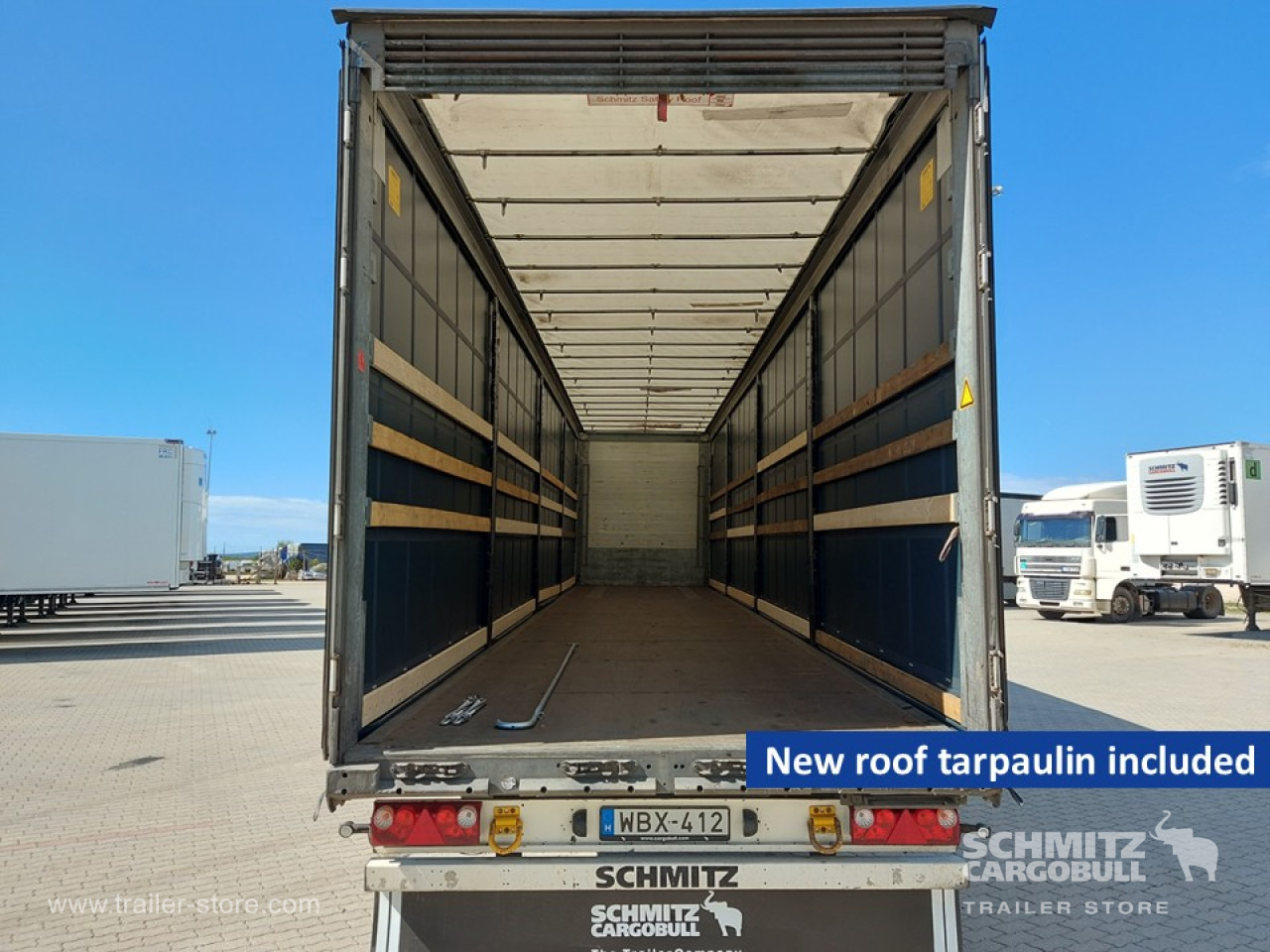SCHMITZ Curtainsider Mega - Kapelltrailer: bild 3 SCHMITZ Curtainsider Mega - Kapelltrailer: bild 3