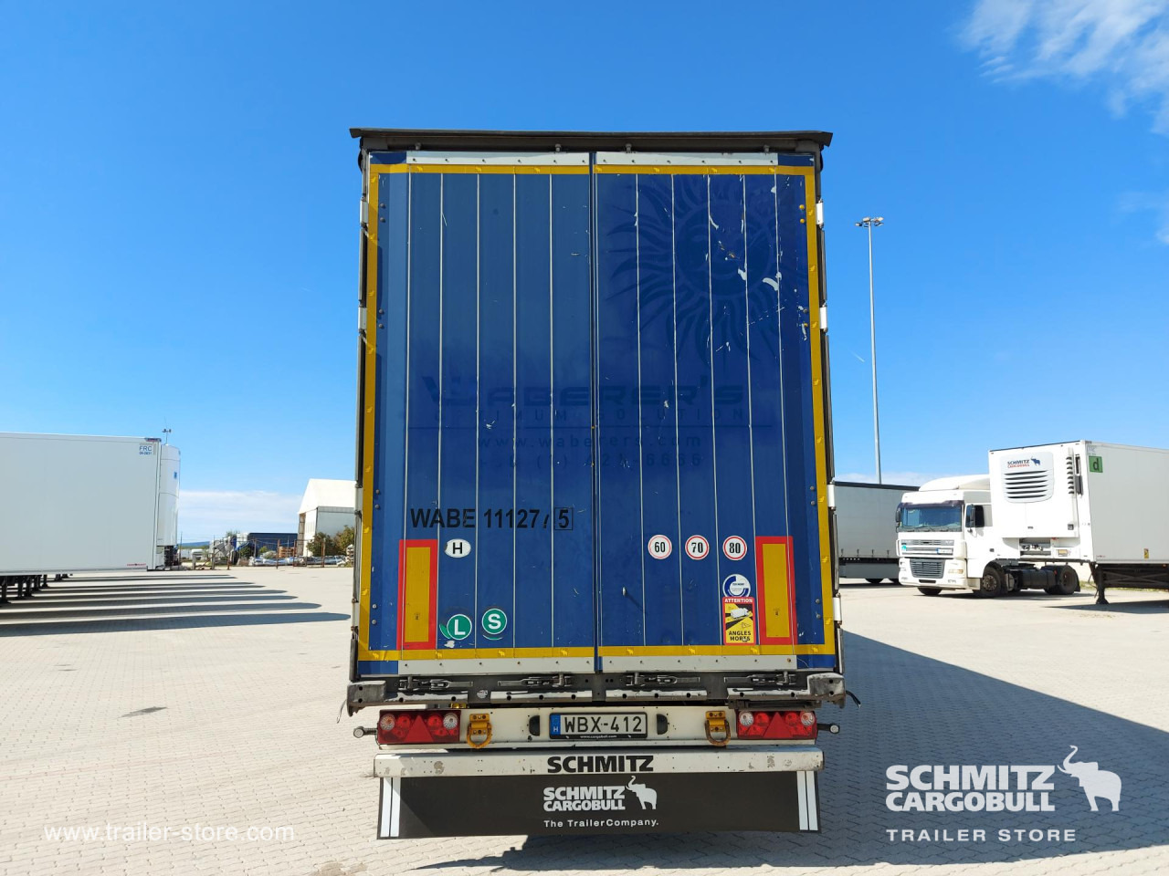 SCHMITZ Curtainsider Mega - Kapelltrailer: bild 2 SCHMITZ Curtainsider Mega - Kapelltrailer: bild 2