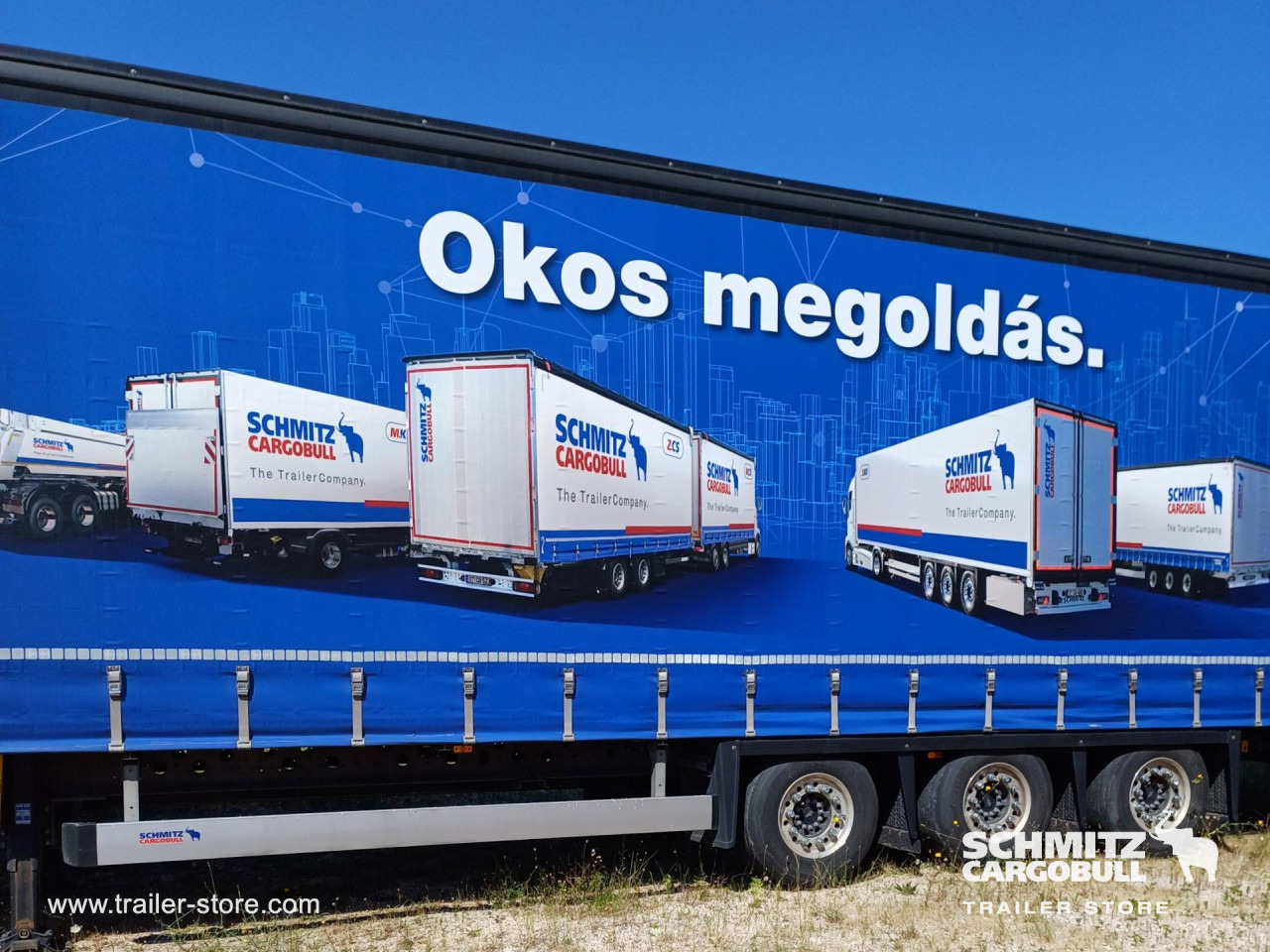 SCHMITZ Curtainsider Mega - Kapelltrailer: bild 1 SCHMITZ Curtainsider Mega - Kapelltrailer: bild 1