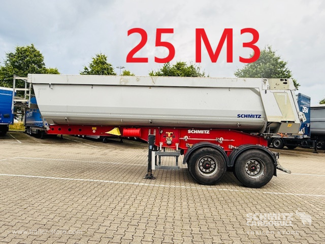 SCHMITZ Oplegger Kipper Standard 25m³ - Tippbil semitrailer: bild 1 SCHMITZ Oplegger Kipper Standard 25m³ - Tippbil semitrailer: bild 1