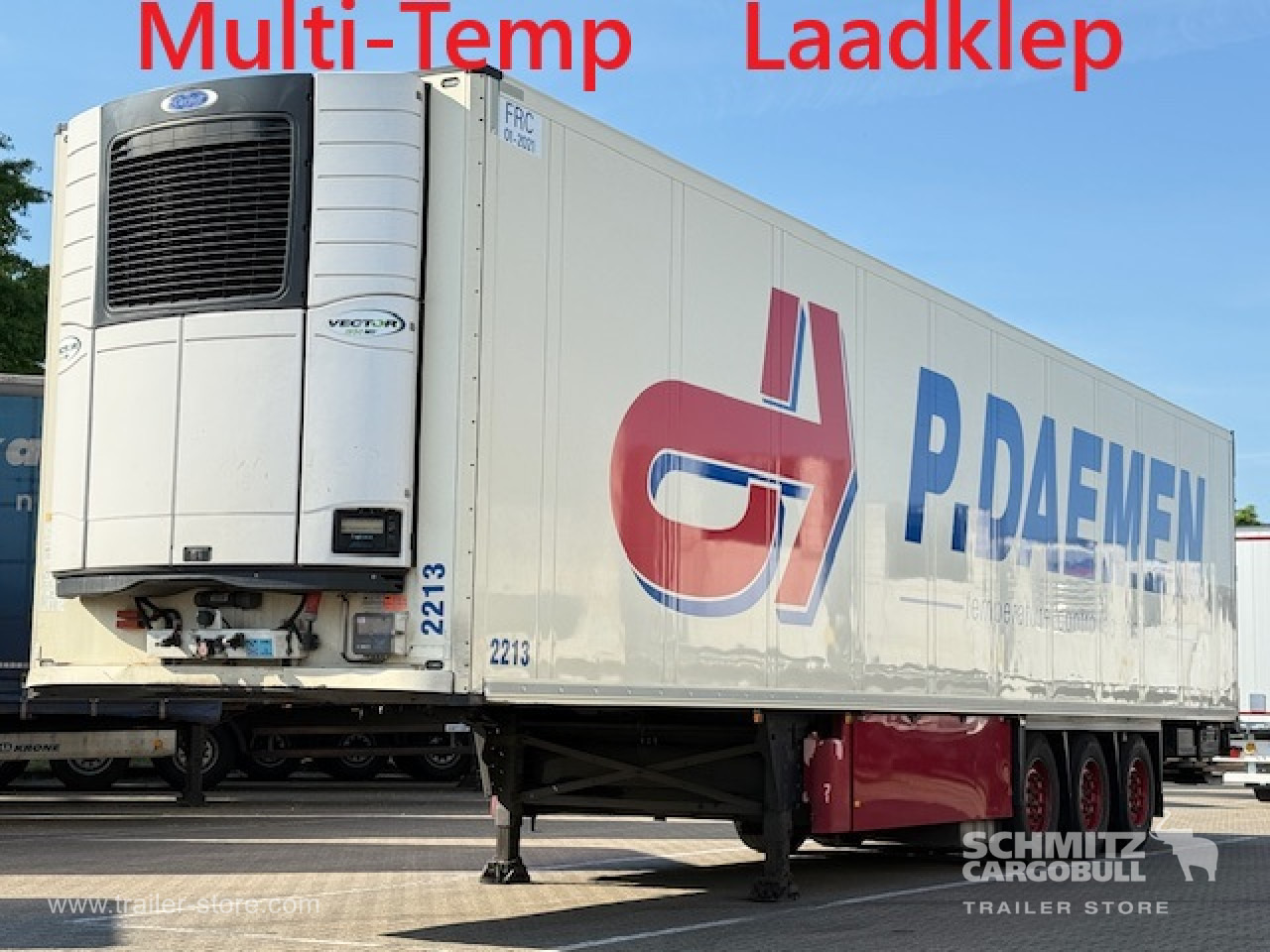 SCHMITZ Oplegger Vries Multitemp Taillift - Isotermiska semitrailer: bild 1 SCHMITZ Oplegger Vries Multitemp Taillift - Isotermiska semitrailer: bild 1