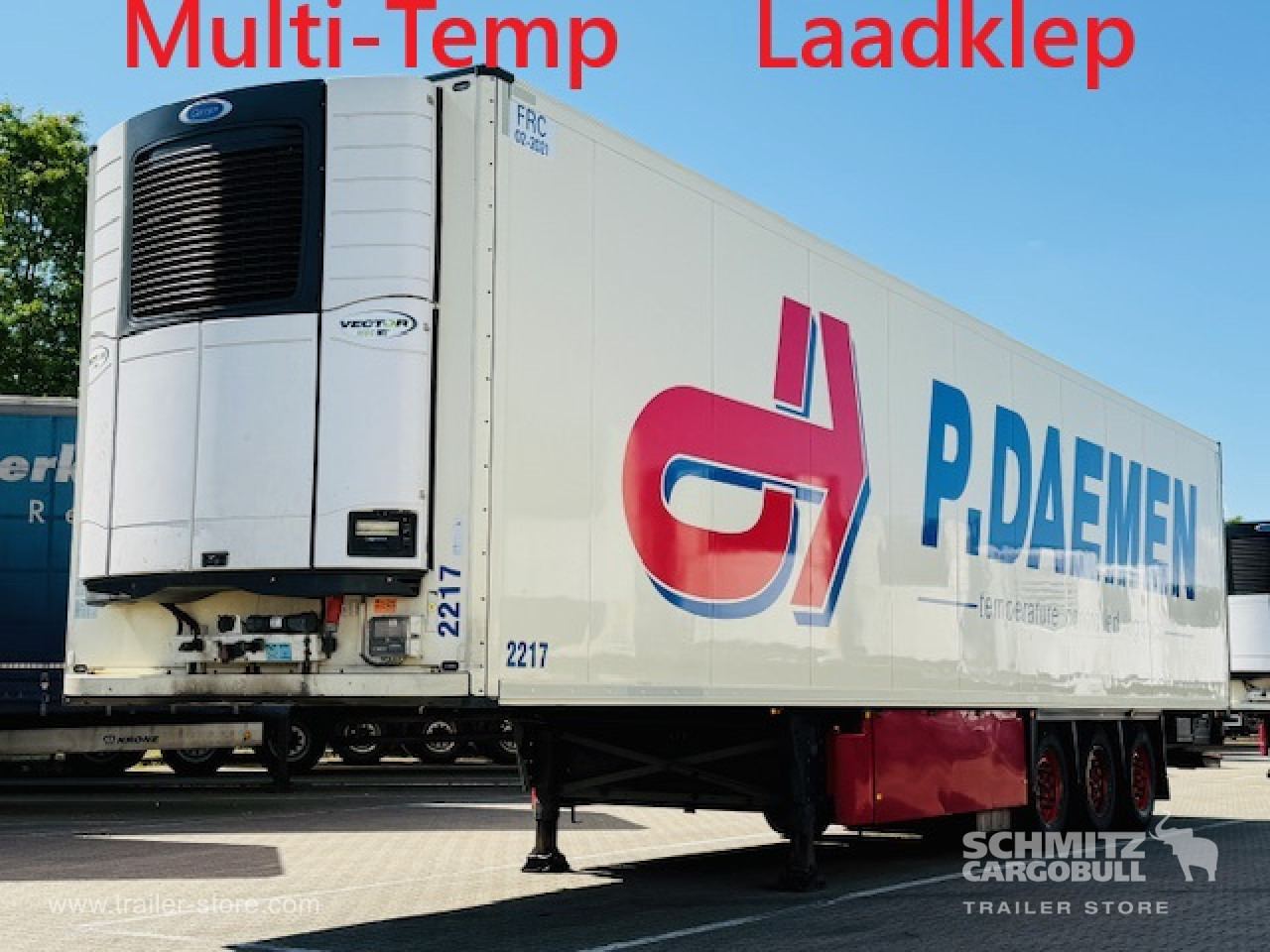 SCHMITZ Oplegger Vries Multitemp Taillift - Isotermiska semitrailer: bild 1 SCHMITZ Oplegger Vries Multitemp Taillift - Isotermiska semitrailer: bild 1