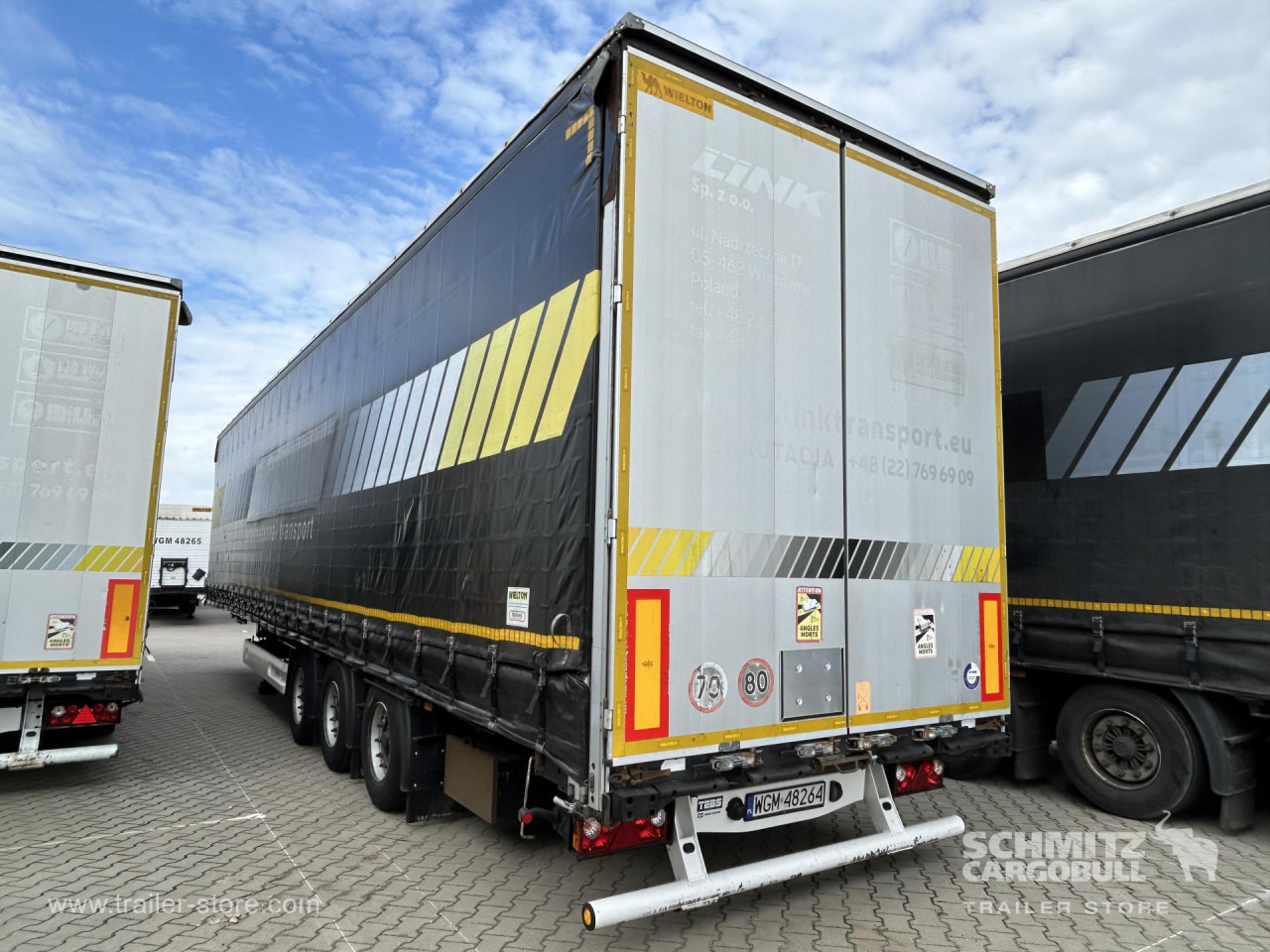 WIELTON Curtainsider Mega - Kapelltrailer: bild 2 WIELTON Curtainsider Mega - Kapelltrailer: bild 2