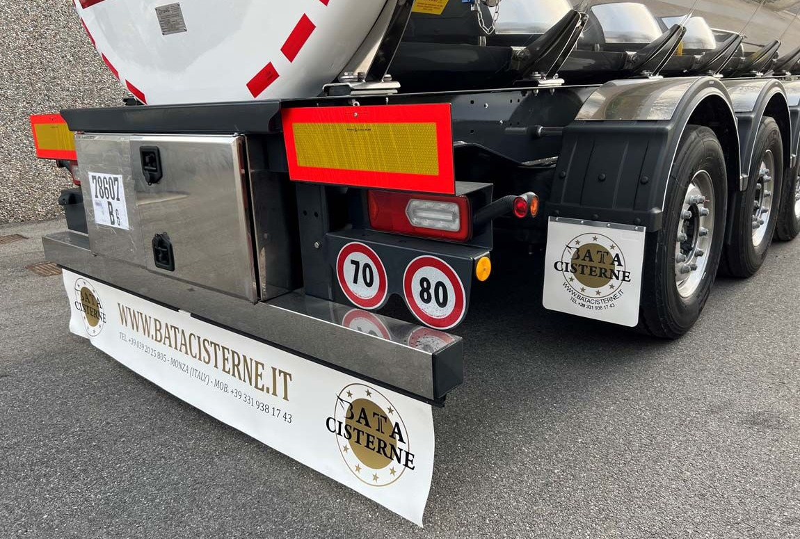 Ny Tanktrailer för transportering livsmedel Bata CISTERNA MODELLO INOX STANDARD NUOVA: bild 7