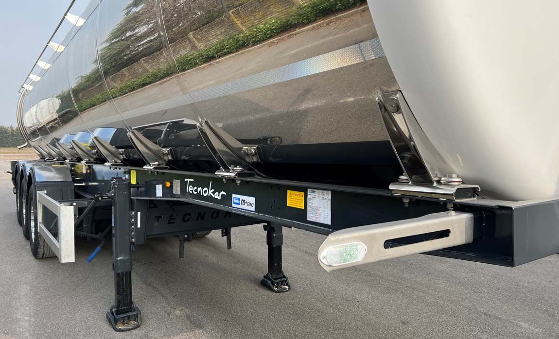 Ny Tanktrailer för transportering livsmedel Bata CISTERNA MODELLO INOX STANDARD NUOVA: bild 9