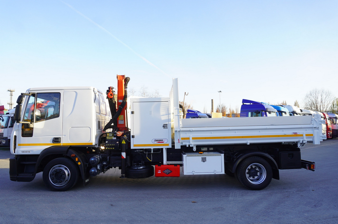 IVECO Eurocargo 120E18 Crane Palfinger / 3-way tipper / sleeper cab - Kranbil: bild 5 IVECO Eurocargo 120E18 Crane Palfinger / 3-way tipper / sleeper cab - Kranbil: bild 5