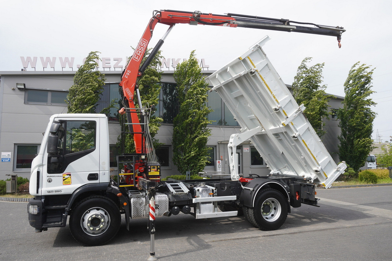 IVECO Eurocargo 160-250 / Fassi F95 crane / 120 tho. km / 3-sided tipper - Tippbil lastbil, Kranbil: bild 4 IVECO Eurocargo 160-250 / Fassi F95 crane / 120 tho. km / 3-sided tipper - Tippbil lastbil, Kranbil: bild 4