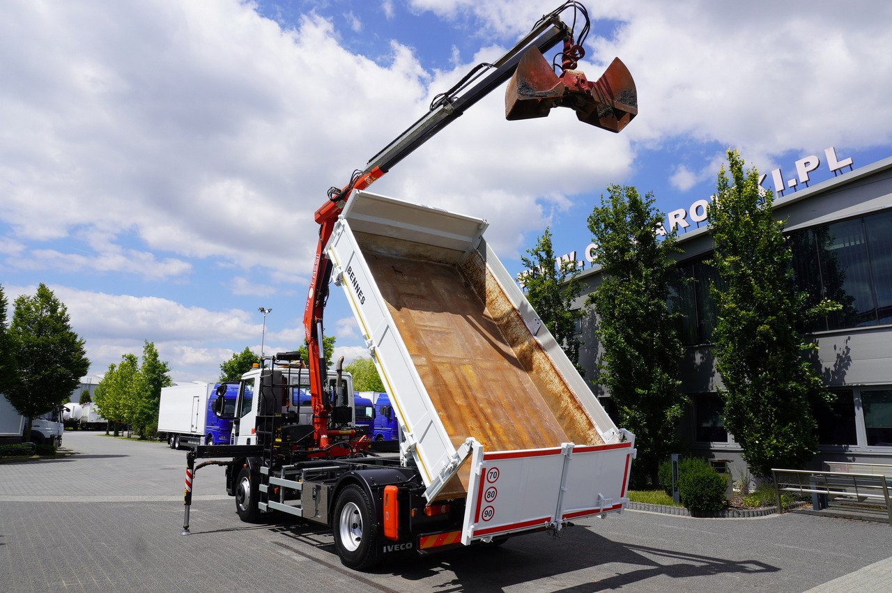 IVECO Eurocargo 160E22 EEV Dump truck / Bortmatic / Crane FASSI F95A.0.22 - Flakbil, Kranbil: bild 4 IVECO Eurocargo 160E22 EEV Dump truck / Bortmatic / Crane FASSI F95A.0.22 - Flakbil, Kranbil: bild 4
