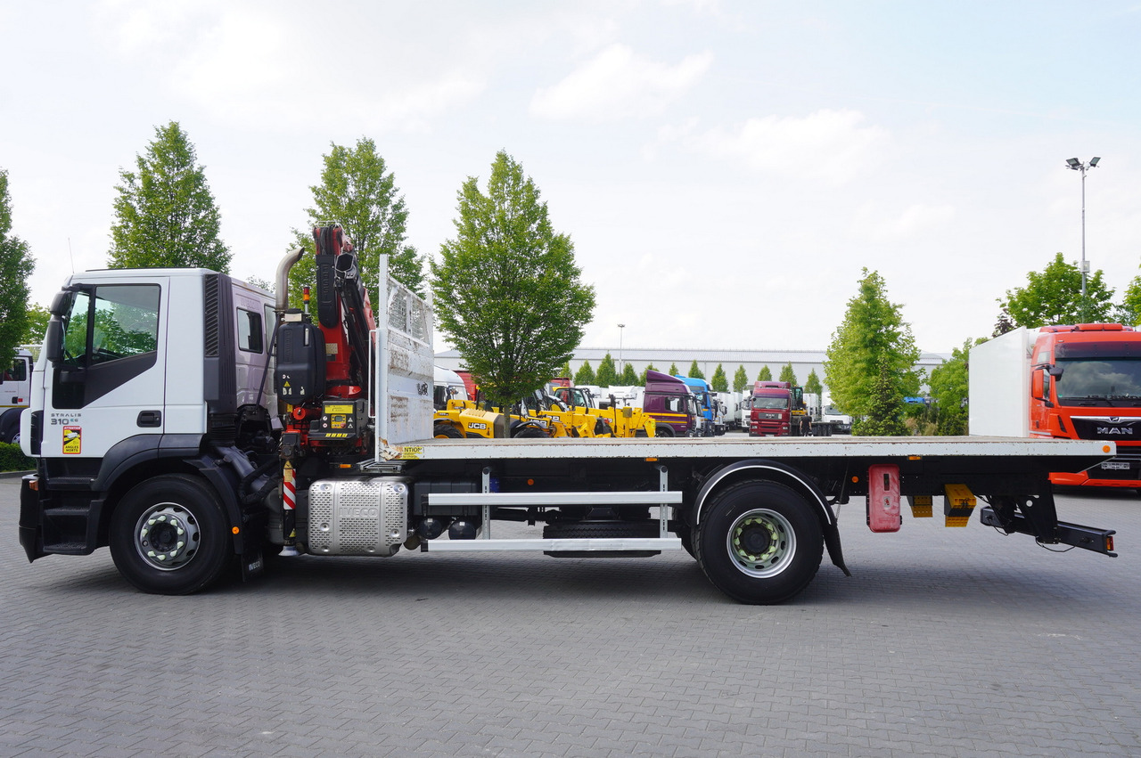 IVECO STRALIS 310 E6 / FASSI F110B / 630 MTH! / 4 t lift cap. / 19 t - Flakbil, Kranbil: bild 5 IVECO STRALIS 310 E6 / FASSI F110B / 630 MTH! / 4 t lift cap. / 19 t - Flakbil, Kranbil: bild 5