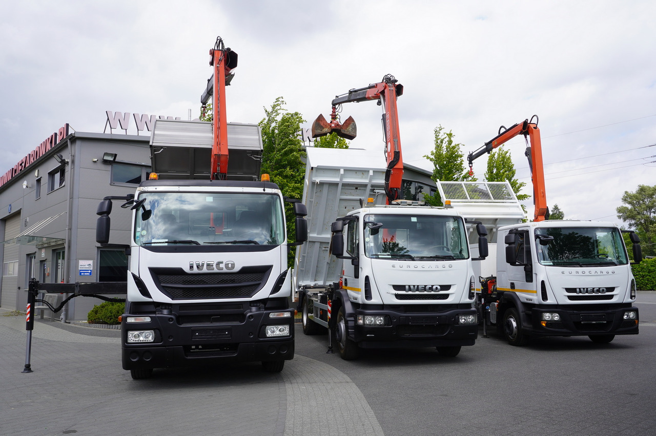 IVECO Stralis 310 E6 / NEW 3-sided tipper / Fassi F135 crane with remote control - Tippbil lastbil, Kranbil: bild 3 IVECO Stralis 310 E6 / NEW 3-sided tipper / Fassi F135 crane with remote control - Tippbil lastbil, Kranbil: bild 3