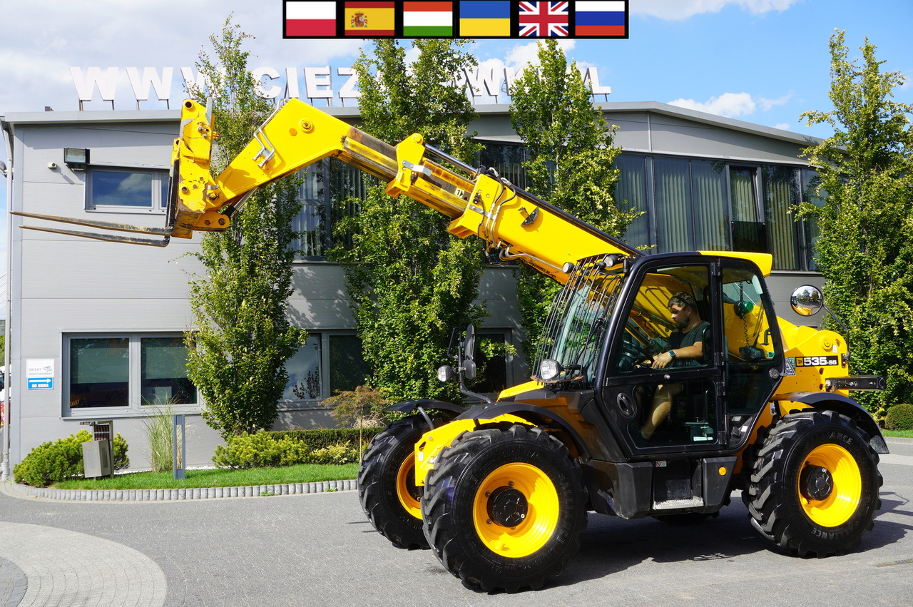JCB 535-95 / 3.5 T / range 9.5 m / 700 MTH! - Teleskophjullastare: bild 1 JCB 535-95 / 3.5 T / range 9.5 m / 700 MTH! - Teleskophjullastare: bild 1