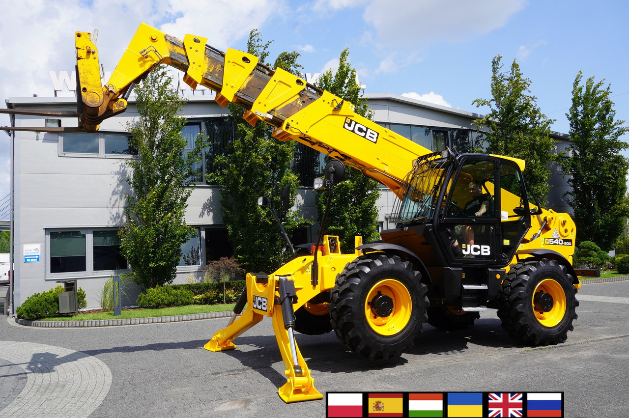 JCB 540-200 Telescopic Loader / 20 m reach / joystick - Teleskophjullastare: bild 1 JCB 540-200 Telescopic Loader / 20 m reach / joystick - Teleskophjullastare: bild 1