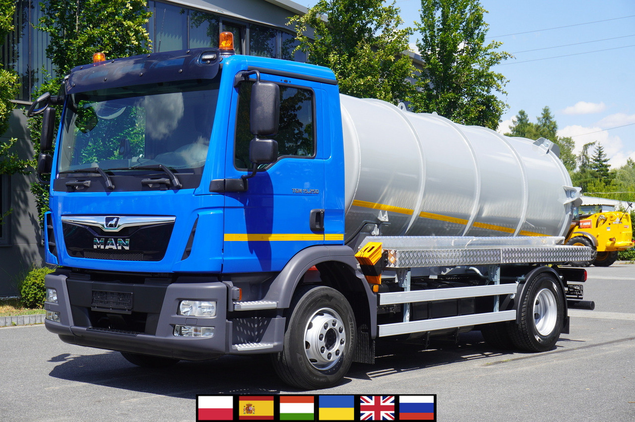 MAN TGM 15.250 / NEW septic tank (07/2025) superstructure 8000 l / 160 tho. km! - Gödseltunna: bild 1 MAN TGM 15.250 / NEW septic tank (07/2025) superstructure 8000 l / 160 tho. km! - Gödseltunna: bild 1