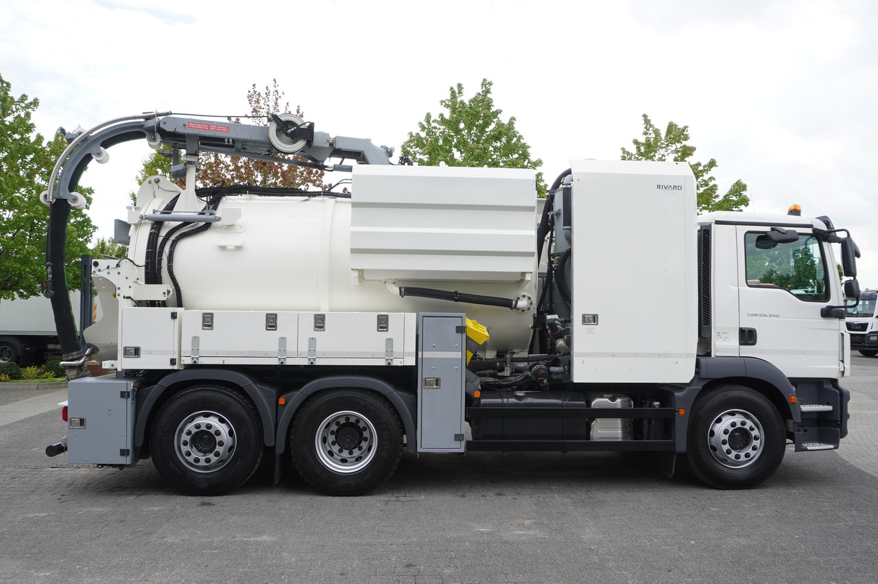 MAN TGM 26.340 E6 / RIVARD sewage cleaner 11.8 m3 / 170 tho. km / steered axle - Sugbil: bild 2 MAN TGM 26.340 E6 / RIVARD sewage cleaner 11.8 m3 / 170 tho. km / steered axle - Sugbil: bild 2