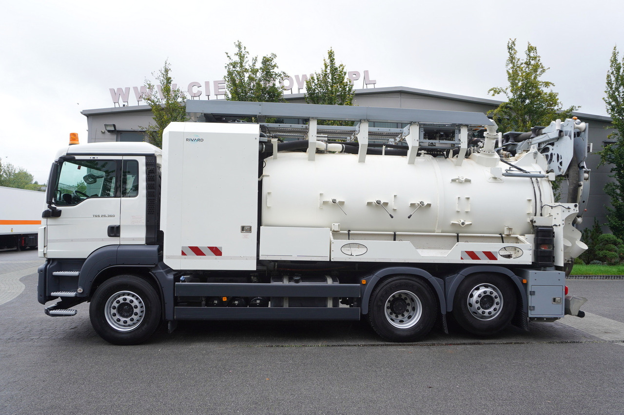 MAN TGS 26.360 E6 / RIVARD sewage cleaner 18 m3 / 90 tho. km / steering axle / 2 units - Sugbil: bild 3 MAN TGS 26.360 E6 / RIVARD sewage cleaner 18 m3 / 90 tho. km / steering axle / 2 units - Sugbil: bild 3