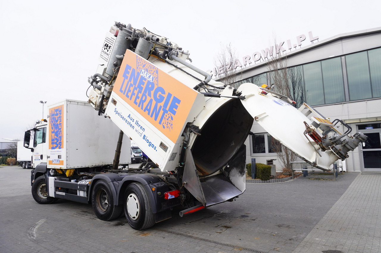 Sopbil MAN TGS 26.360 / Holzmann Fahrzeugbau HBS 28/120.00 kitchen waste vehicle / Euro 5: bild 14