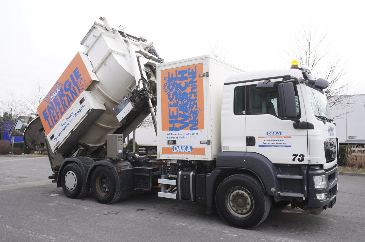 Sopbil MAN TGS 26.360 / Holzmann Fahrzeugbau HBS 28/120.00 kitchen waste vehicle / Euro 5: bild 12